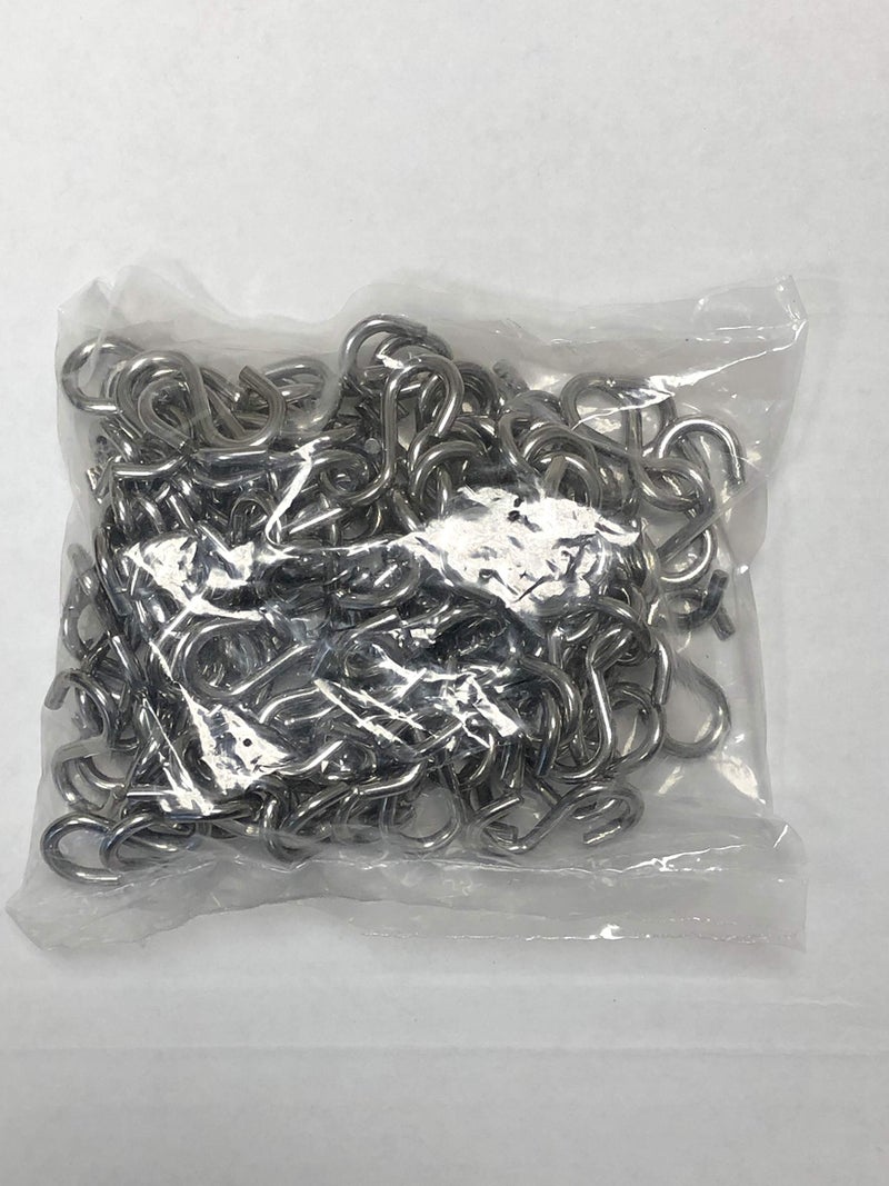 Tri Surge S Hook - Marine Grade 316 Stainless Steel 1.56" Long, 5/32" Thick Metal Hook for Hanging and Utility Use (100) S-Gancho - Image 2